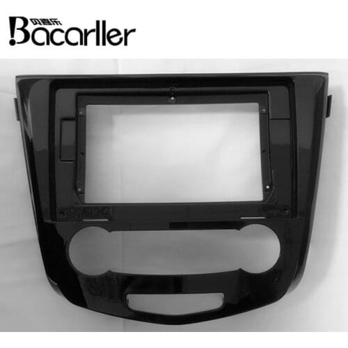 10.1inch Car Radio Fascia for Nissan X-Trail Qashqai 2013 2014 2015 2016 2017 Special Dash Trim Kit Frame Panel Car Refitting