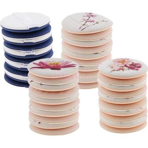 Lots 10 Pieces Air Cushion Puff Cream Makeup Sponge Blender Facial Powder Applicators Tools