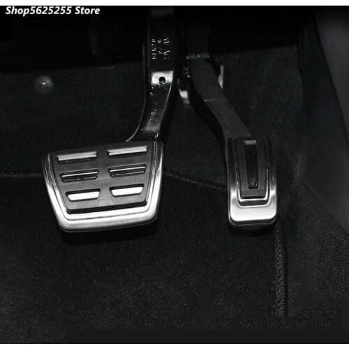 Car Accelerator For Volkswagen VW Golf 7 2017 2018 2019 2020 Brake Pedal Non-slip Particles Non-perforated Interior Refit