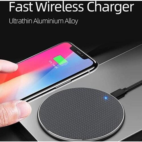 10W QI Wireless Fast Charger Quick Charging For IPhone/Huawei/Xiaomi USB Qi Charging Pad Quick Charge Station