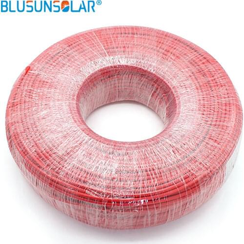 250 Meters/Roll 4mm2 Photovoltaic Cable, TUV cable for PV Panels Connection, PV Cable With UV Approva
