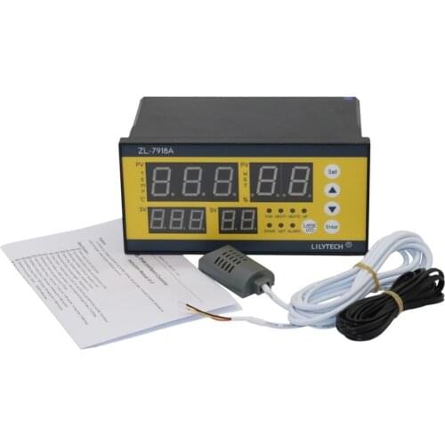 1 Set AC100~240V 50/60Hz Intelligent Incubator Temperature And Humidity Controller Egg Hatching Incubation Equipment