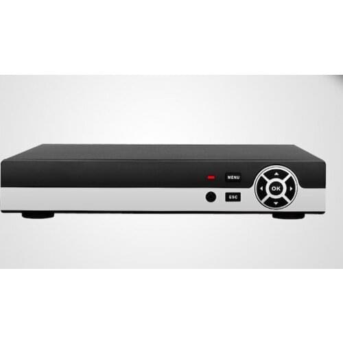 Lihmsek Economic 4 Channels / 8 Channels AHD DVR 1080P CCTV Recorder with buttons support 2pcs HDD port P2P function