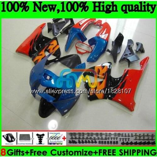 Red blue hot Body For HONDA CBR 919RR 900RR 900 919 RR CBR900 CBR919 RR 98 99 134BS.30 900CC CBR900RR CBR919RR 1998 1999 Fairing