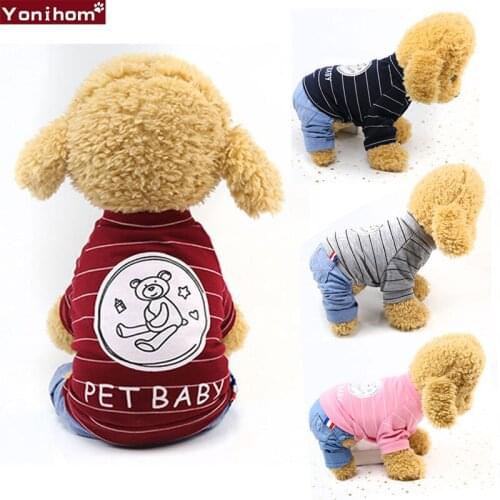 Dog Clothes Cute Dogs Pets Clothing Soft Cute Dog Clothes Winter Pet Coat Clothing for Puppy Cotton Dogs Pets Clothing Female