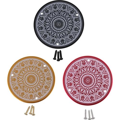 Guitar switch Black red gold Aluminium Alloy Switch Cover for Electric Guitar with 3 Srews guitar accessories