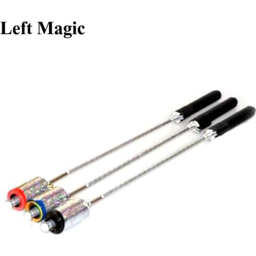 Flaming Torch To Appearing Cane with Igniter Magic Tricks Magician Fire Magie Wand Stage Illusion Gimmick Props Comedy