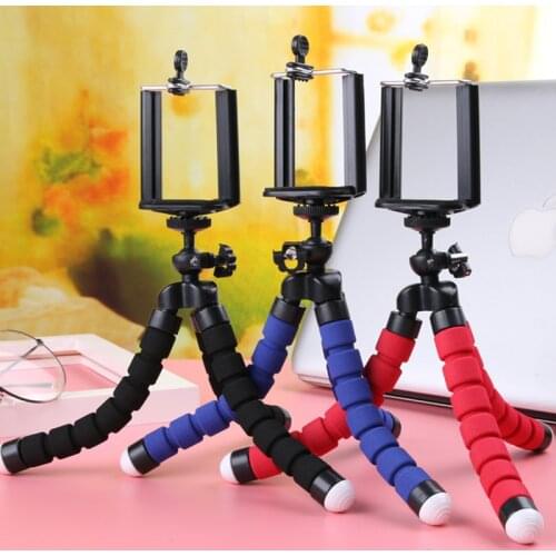 Selfi stand&Holder Flexible Octopus Tripod Bracket for Mobile Phone Camera Selfie Stand Monopod Support Photo Remote Control