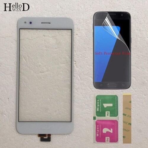 Mobile Touch Screen Glass Panel For HuaWei P9 Lite Mini Touch Screen Digitizer Front Glass Lens Sensor Panel 5'' Protector Film