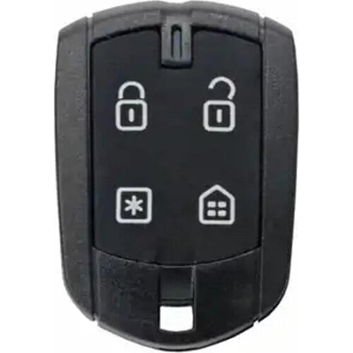 10pcs/lot Repalce Remote Key Case for Brazil Positron Alarm 4 button Remote Key Cover Shell Auto Parts