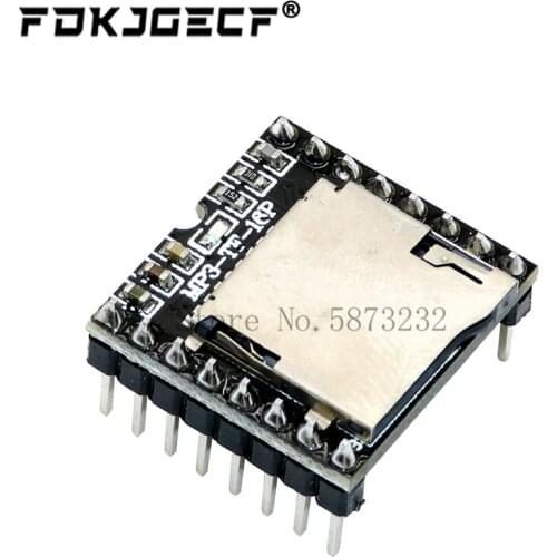 10pcs Mini MP3 Player Module TF Card U Disk Mini MP3 Player Audio Voice Module Board For Arduino DF Play