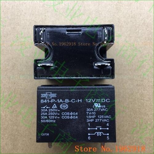 841-P-1A-B-C-H 12VDC G7L-1A-P-12V 4 -30A