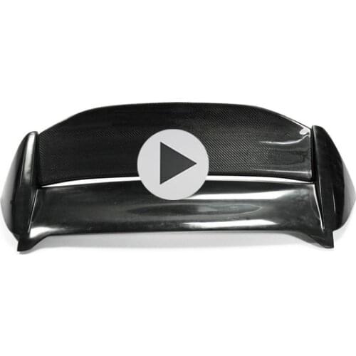 Car-styling For Civic EP3 02-05 Hatchback Portion Carbon Fiber Mugen Style Spoiler(USDM) Fibre With FRP Fiberglass Trunk Wing