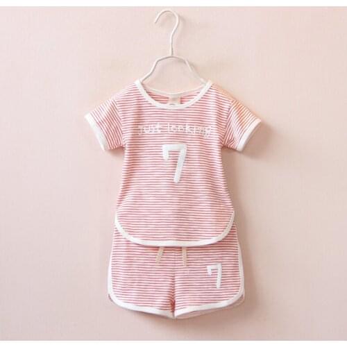 Children Boys Sets Kids Girls Summer Clothes Casual Suit Short-Sleeved +Pants Two-Piece Set ChildrenS Sports Leisure Clothing