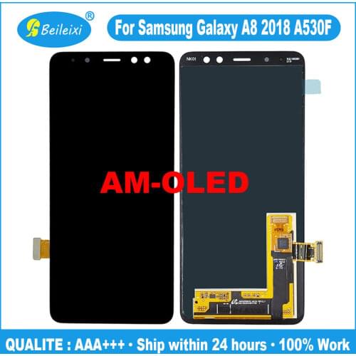 For Samsung Galaxy A8 2018 A530F A530L A530S A530N SM-A530W A530K LCD Display Touch Screen Digitizer Assembly Replacement Part
