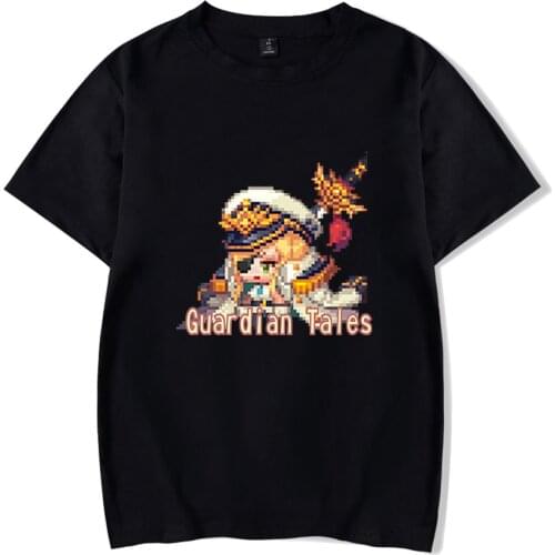 Guardian Tales Female Knight & princess Print Spring Summer Holiday Street Graffiti Style Men/Women T-shirt Streetwear style