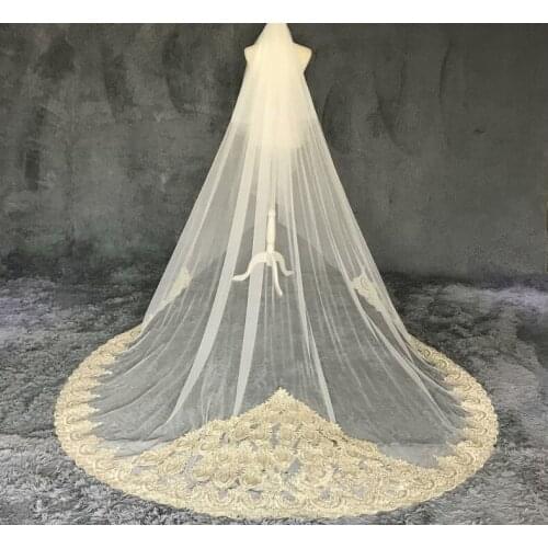 Lace applique veil,blusher veil,Cathedral wedding veil,2 tiers veil,blusher veil,bridal veil,wedding Accessories,tulle veil