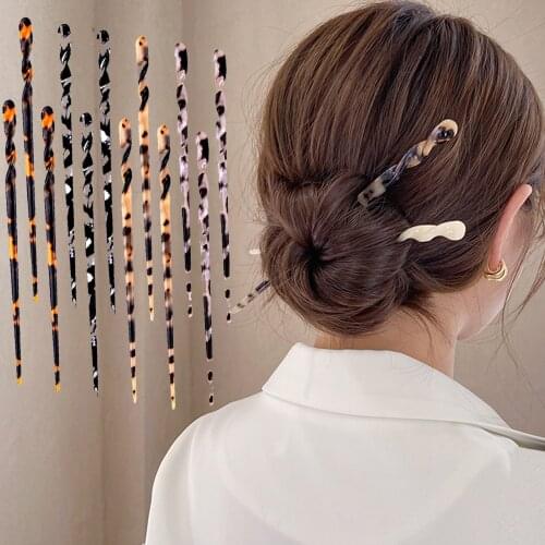 New fashion multi-color collocation hair accessories hair accessories casual daily temperament girl hair stick hair accessories