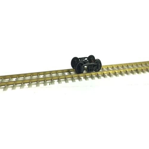 2pcs Model Railway Model Train 1:87 HO Scale Wheel Accessories Toy landscape diorama production