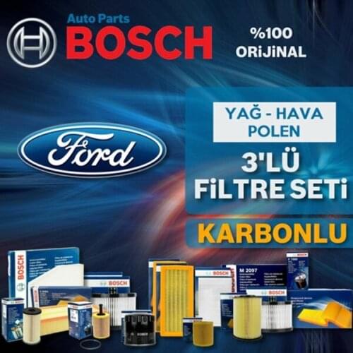 For Ford Focus 1.6 Tdci Bosch Filter Care Set E5 2011-2015