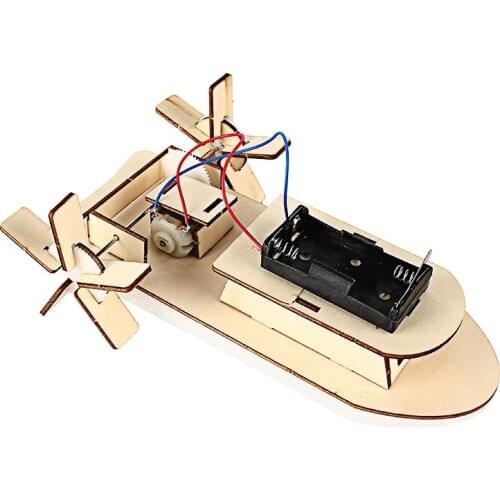 Science and technology small invention making materials DIY science experiment toys primary school students creative ships