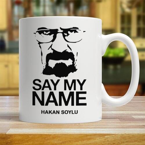 Personalized Custom Breaking Bad Design White Mug Cup-3