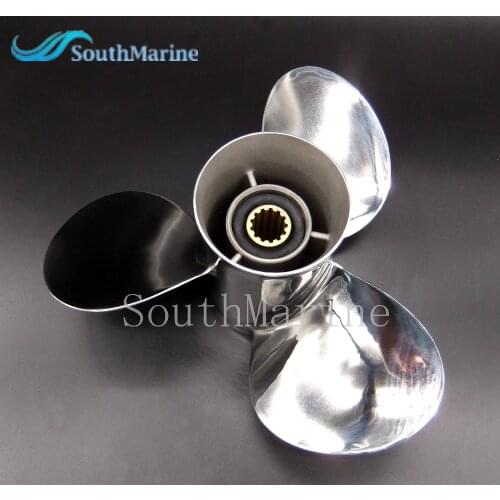 Stainless Steel Propeller 11 1/8 x13 -G for Yamaha 40HP 50HP Outboards