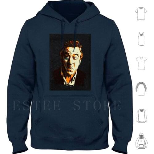 Robert De Niro Hoodies Long Sleeve Robert Niro Film Festival Premiere Famous Tribeca Celebrity Cannes Movie New