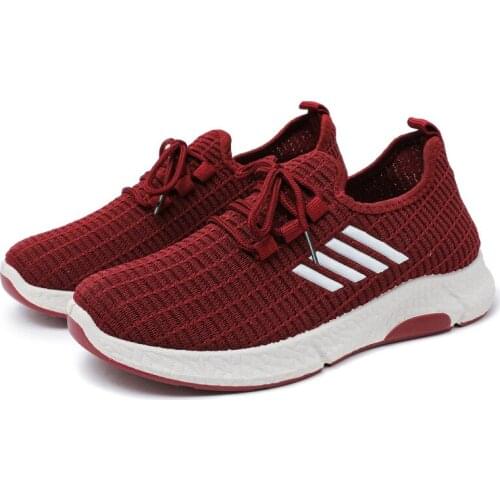 Womens Shoes Knit Sneakers Breathable Athletic Running Walking Gym Shoes Women Sneakers Tenis Feminino Shoes