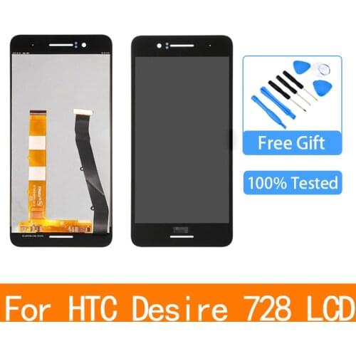 5.5" For HTC Desire 728 728G LCD Display Touch Screen Digitizer Assembly Replacement For HTC 728 728G LCD
