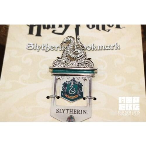 Slytherin Snake Bookmark Index Divider For Reading Notebook Book Mark Marque Page Mate Marker Retro