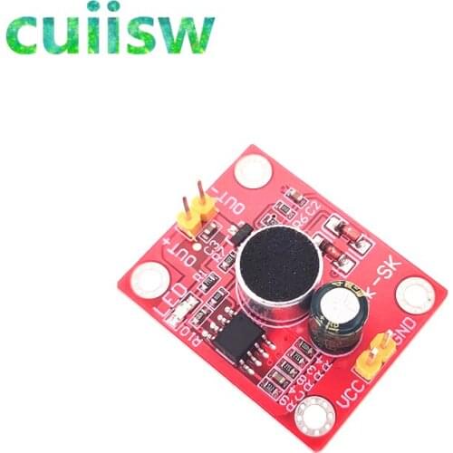 10pcs Voice Delay Driver Module DC 3V-9V 1.5A 10s Intelligent Control for Motor LED Lamp Small Electric Fan Sound Sensor