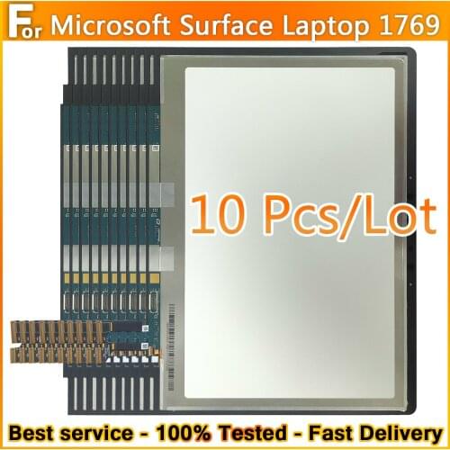10PCS Original For Microsoft Surface Laptop 1769 LCD Display Touch Screen Digitizer LCD Laptop 1769 Display Replacement