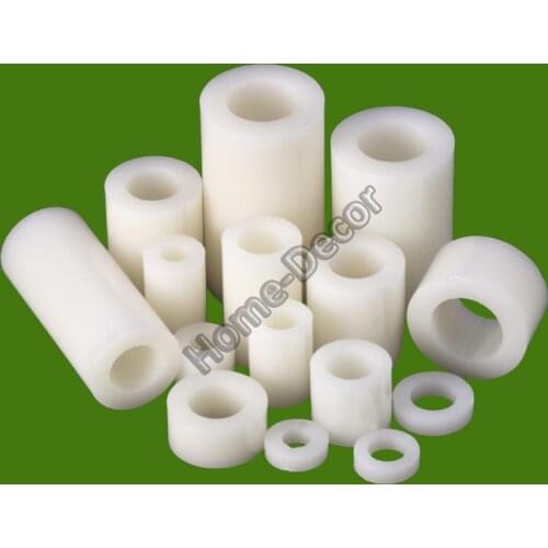 500 PCS M3&M4 Insulated Column Plastic Sleeve ABS Cushion High Column Washer Pillar Spacer Nelon Tube Isolation Washer,Pipe
