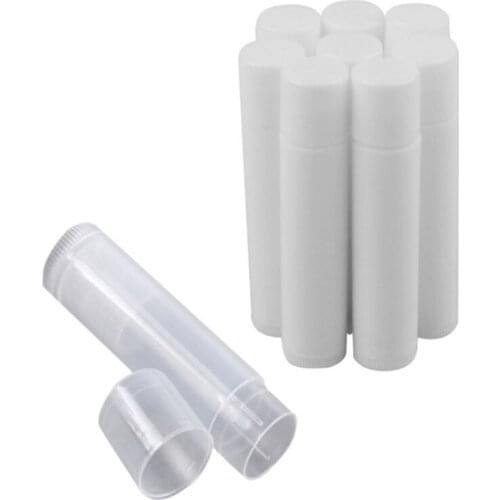 5g Empty Plastic Clear LIP BALM Tubes Containers Lipstick Lipgloss Tube Container Empty Lip Balm Containers,lip Balm Container