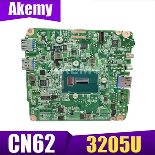 Akemy For ASUS Chromebox CN62 Laotop Mainboard CN62 Motherboard with 3205U CPU