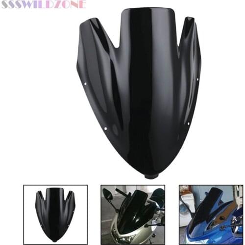 Motorcycle accessories windshield windshield PVC baffle for Kawasaki ER6F 2006 2007 2008