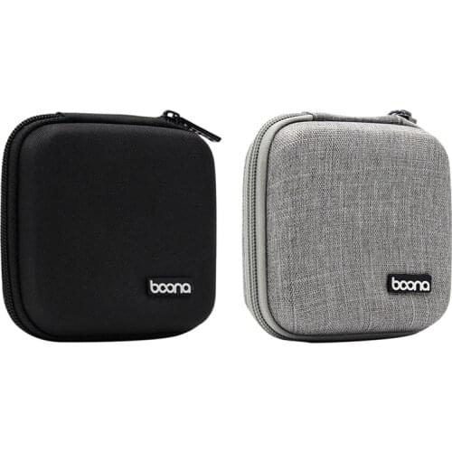 BOONA Portable Travel Storage Bag Multi-Function Storage Bag for Air/Pro Power Bank Data Cable Charger Headset