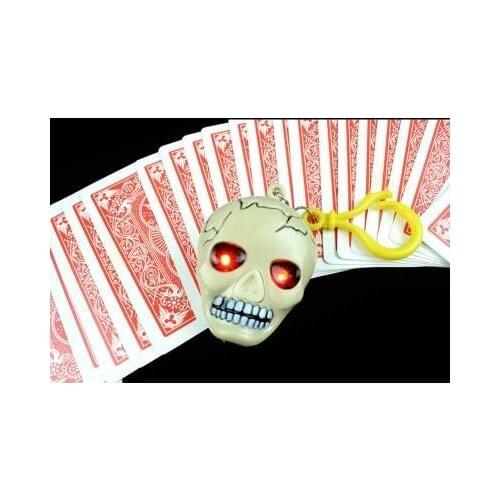 Skull Finding Cards,Skull Prophecy - Magic Tricks,Satge Magic Props,Card Magic Accessories,Close-Up,Gimmick