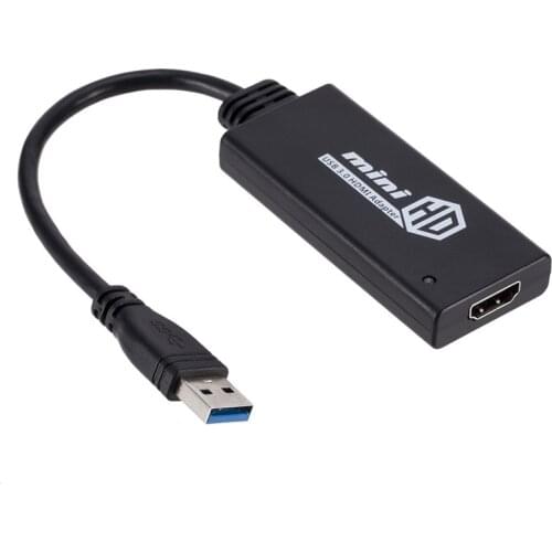 Digital Cables USB 3.0 To HDMI HD 1080P Video Cable Adapter Converter For PC Laptop