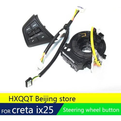 For Steering Wheel For Hyundai ix25 creta 2.0 1.6 Buttons Bluetooth Phone Cruise Control Remote Control button left music button