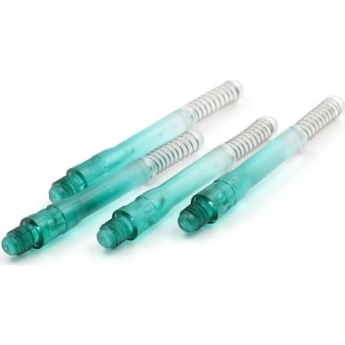 CUESOUL 4 pcs TERO AK7 Dart Shafts Built-in Spring Telescopic for Steel Tip Darts and Soft Tip Darts