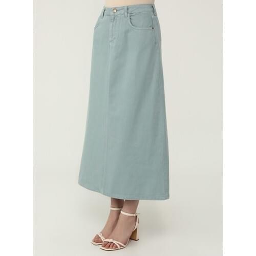 Denim Skirt Natural Fabric Pocket Detailed 100% Cotton Quality Opportunity Product Made in Turkey HBV00001B5YXV
