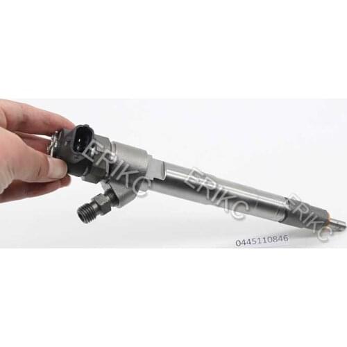 ERIKC 0445110846 Common Rail Spare Parts Injector 0445 110 846 High Quality Original Injector 0 445 110 846 for bosch injector