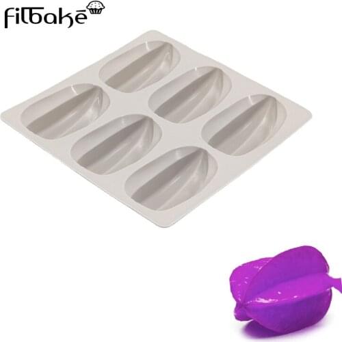 FILBAKE Silicone Mould Fondant Mold Carambola Shape Cake Decorating Tools Chocolate Mould Kitchen Accessories