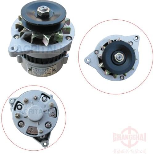 The alternator 12V 350W, suitable for Changchai engine ZN390T, part number
