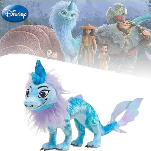 Disney Anime Raya and The Last Dragon Stuffed Plush Dolls Toys Figure Sisu Dragon Tuk Tuk Plush Toy Boys Girl Birthday Xmas Gift