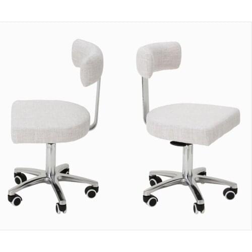 Beautiful eyelashes special backrest chair explosion-proof work bench beauty stool wide seat surface lifting