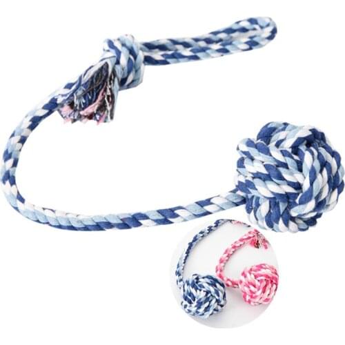 Legendog Cute Dog Toys Pet Rope Toy Weaving Duck Shape Bite-Resistant Dog Teething Toy Dog Chew Rope Pet Training Supplies