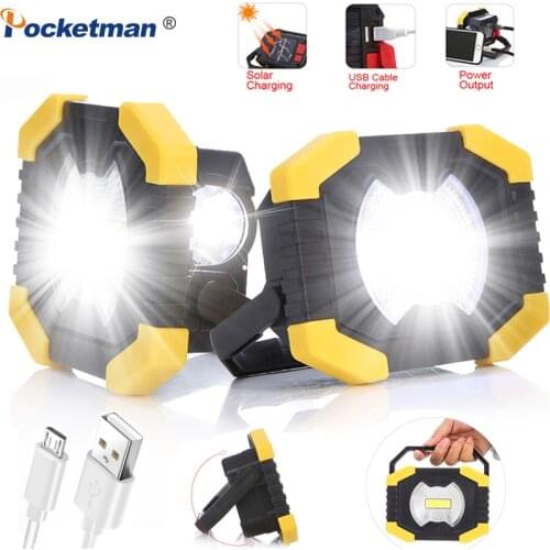 200W 10000lm Super Bright Led Work Light Led Portable Spotlight Rechargeable for Outdoor Camping Lampe Led Flashlight Night Work